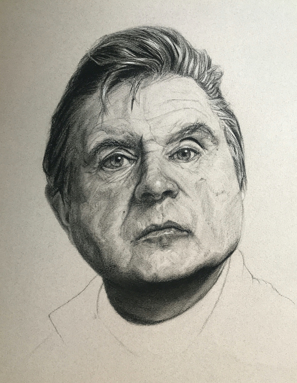 Francis in Charcoal